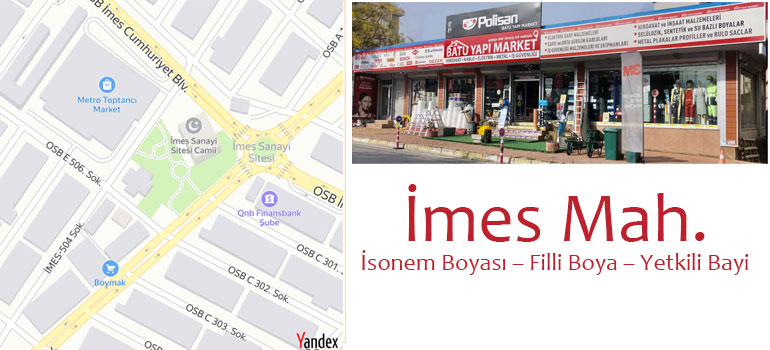 İmes İsonem Boyası – Filli Boya – Yetkili Bayi