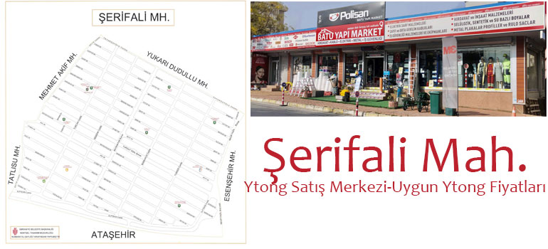 Şerifali Ytong Satış Merkezi-Uygun Ytong Fiyatları