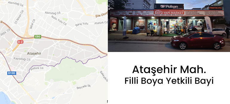 Ataşehir Polisan ve Filli Boya Yetkili Bayi