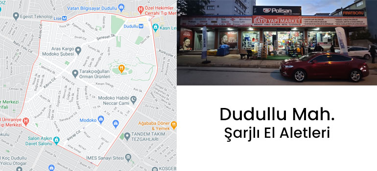 Dudullu şarjlı el aletleri
