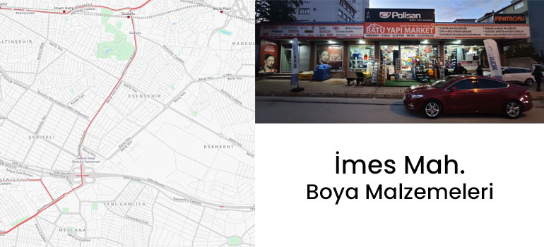 İmes iç & dış boyalar ve boya malzemeleri