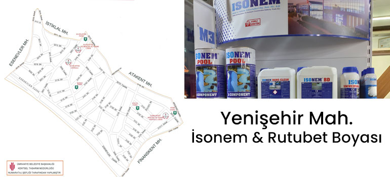 Yenişehir İsonem & Rutubet Boyası